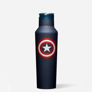 🆕 Corkcicle x Marvel Collab: Captain America Sport Canteen